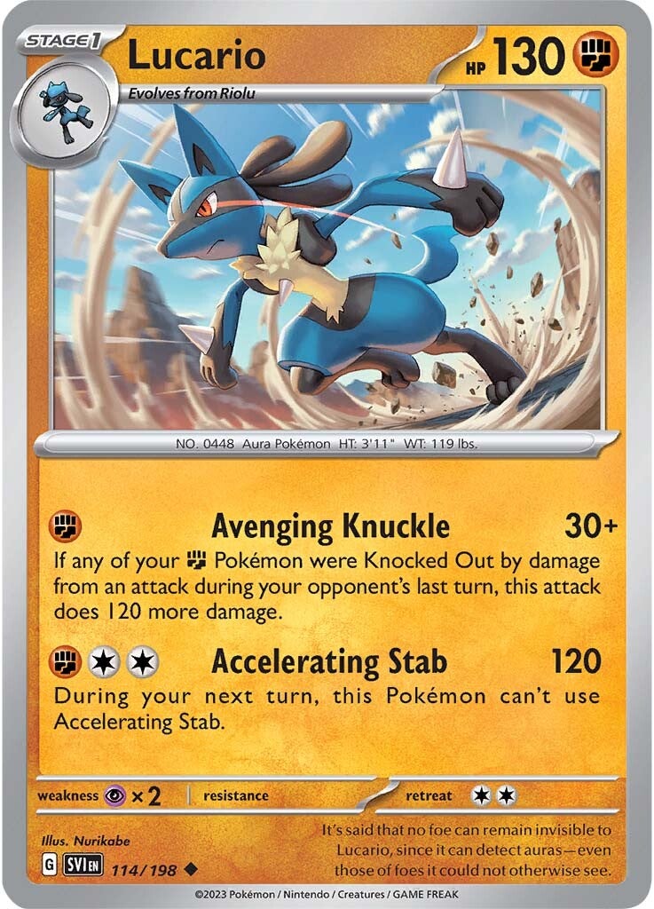 Lucario 114/198 - Uncommon