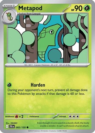 Metapod 002/159 - Common