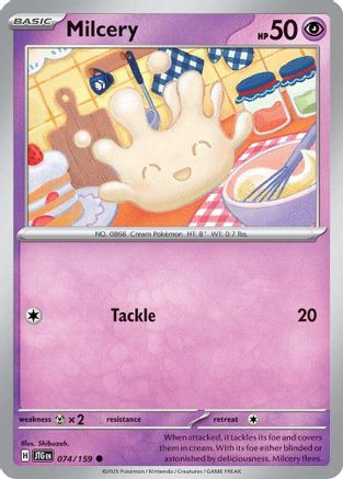Milcery 074/159 - Common - Reverse Holofoil