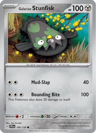 Galarian Stunfisk 106/159 - Common