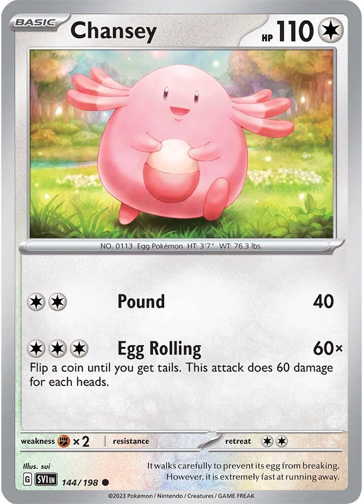 Chansey 144/198 - Common