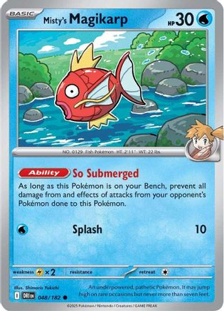 Misty's Magikarp 048 - Common