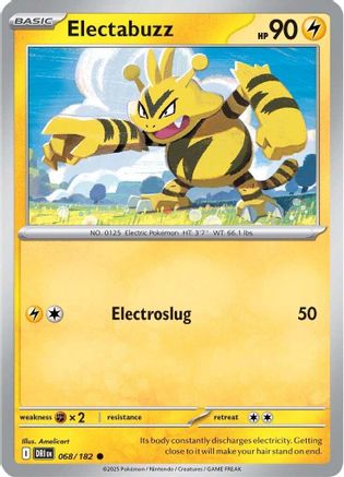 Electabuzz 068 - Common - Reverse Holofoil
