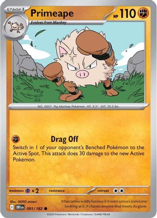 Primeape 091 - Common