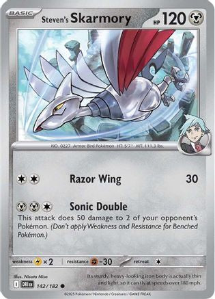 Steven's Skarmory 142 - Common