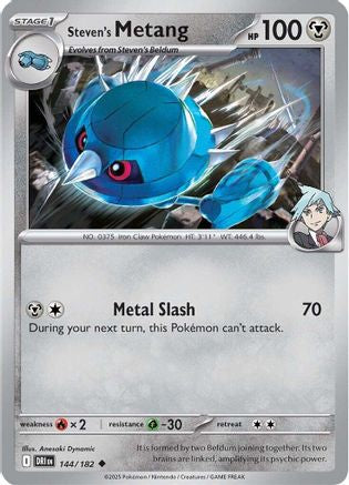 Steven's Metang 144 - Uncommon - Reverse Holofoil
