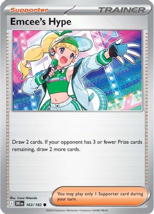 Emcee's Hype 163/182 - Common - Reverse Holofoil