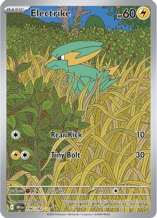 Electrike 196/182 - Illustration Rare - Holofoil