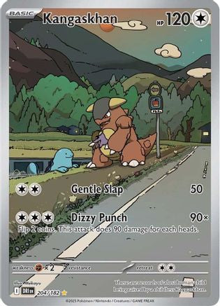 Kangaskhan 204/182 - Illustration Rare - Holofoil