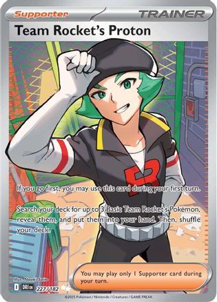 Team Rocket's Proton 227/182 - Ultra Rare - Holofoil