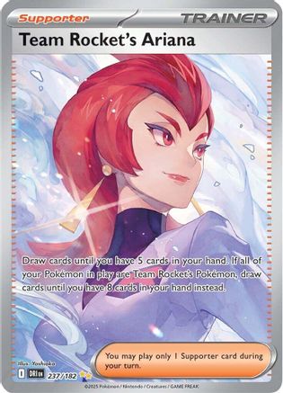 Team Rocket's Ariana 237/182 - Special Illustration Rare - Holofoil