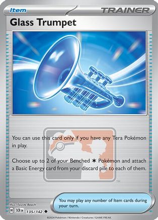 Glass Trumpet 135 - Promo - Reverse Holofoil