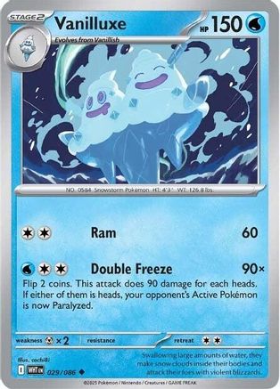 Vanilluxe 029/086 - Uncommon