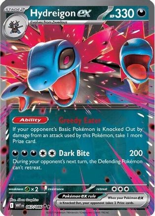 Hydreigon ex 067/086 - Double Rare - Holofoil