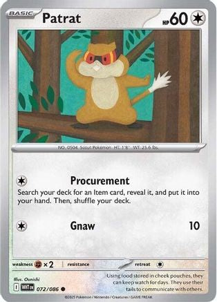 Patrat 072/086 - Common
