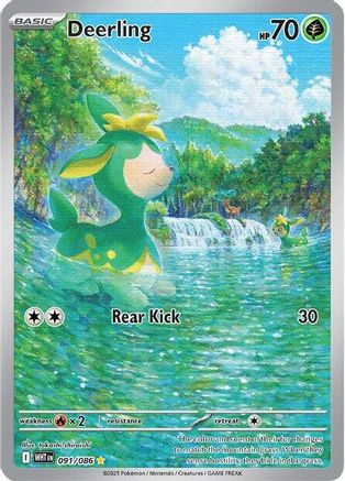 Deerling 091/086 - Illustration Rare - Holofoil