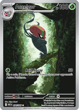 Accelgor 094/086 - Illustration Rare - Holofoil