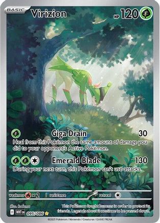 Virizion 095/086 - Illustration Rare - Holofoil