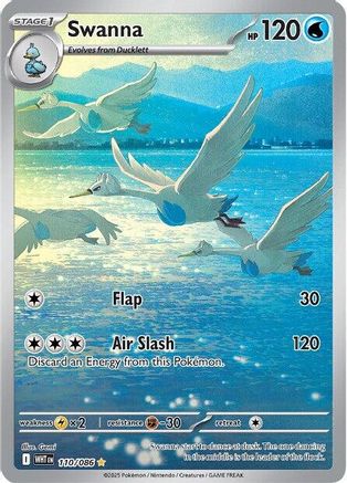 Swanna 110/086 - Illustration Rare - Holofoil