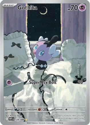 Gothita 124/086 - Illustration Rare - Holofoil