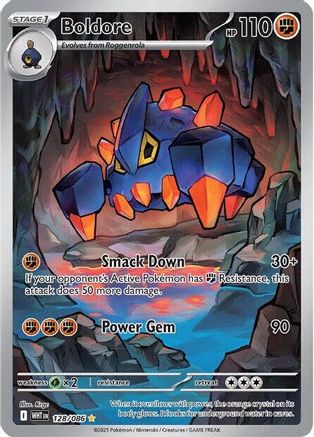 Boldore 128/086 - Illustration Rare - Holofoil