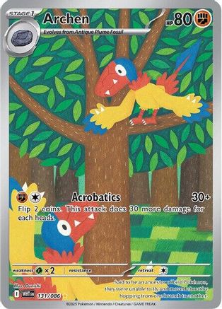 Archen 131/086 - Illustration Rare - Holofoil