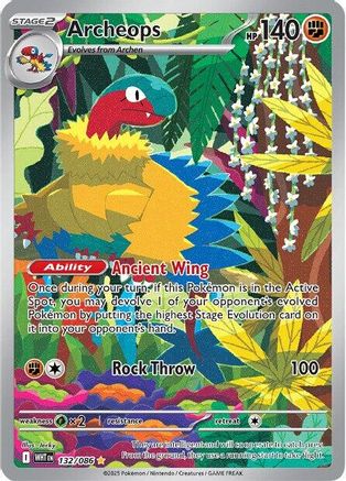 Archeops 132/086 - Illustration Rare - Holofoil