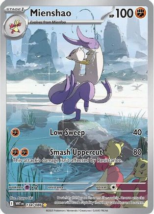 Mienshao 134/086 - Illustration Rare - Holofoil