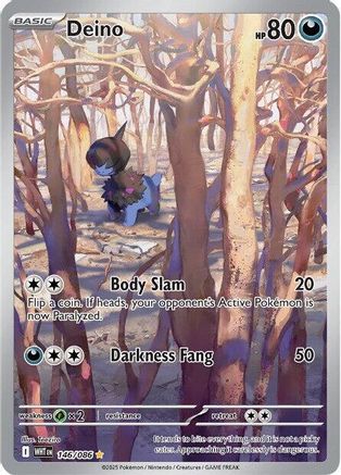 Deino 146/086 - Illustration Rare - Holofoil