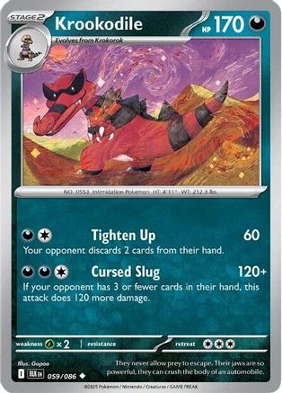 Krookodile 059/086 - Uncommon