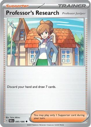 Professor's Research 085 - Uncommon - Reverse Holofoil
