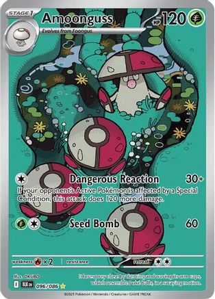 Amoonguss 096/086 - Illustration Rare - Holofoil