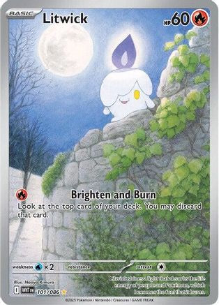 Litwick 101/086 - Illustration Rare - Holofoil