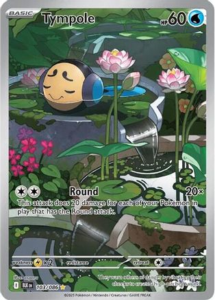 Tympole 103/086 - Illustration Rare - Holofoil
