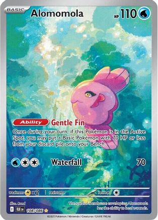 Alomomola 108/086 - Illustration Rare - Holofoil