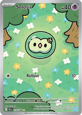 Solosis 118/086 - Illustration Rare - Holofoil
