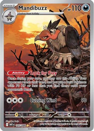 Mandibuzz 145/086 - Illustration Rare - Holofoil