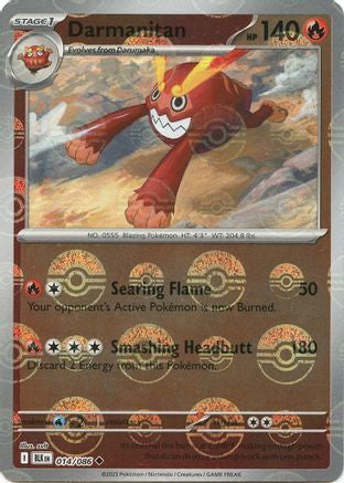Darmanitan (Poke Ball Pattern) 014/086 - Uncommon - Holofoil
