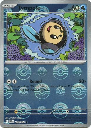Tympole (Poke Ball Pattern) 019/086 - Common - Holofoil