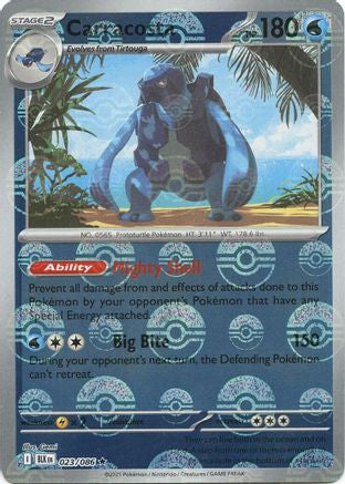 Carracosta (Poke Ball Pattern) 023/086 - Rare - Holofoil
