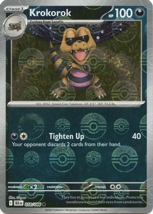 Krokorok (Poke Ball Pattern) 058/086 - Common - Holofoil