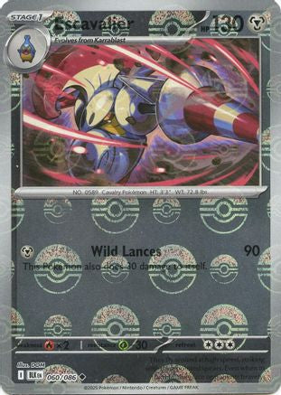 Escavalier (Poke Ball Pattern) 060/086 - Common - Holofoil