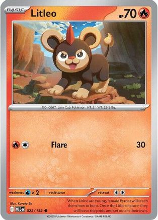 Litleo 023/132 - Common - Reverse Holofoil