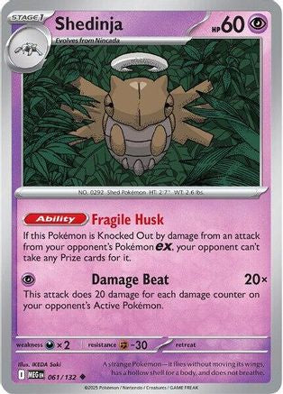 Shedinja 061/132 - Uncommon