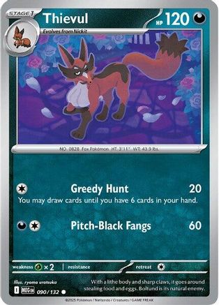 Thievul 090 - Common - Reverse Holofoil