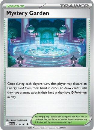 Mystery Garden 122/132 - Uncommon - Reverse Holofoil
