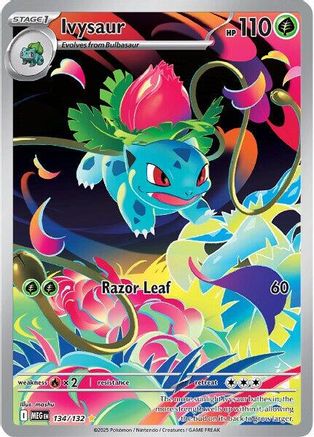 Ivysaur 134/132 - Illustration Rare - Holofoil
