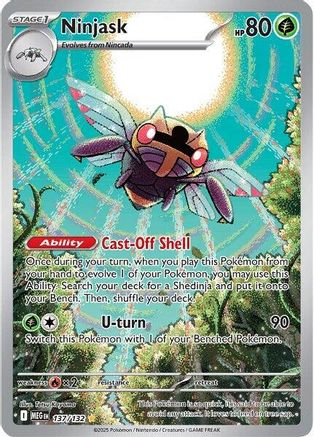 Ninjask 137/132 - Illustration Rare - Holofoil