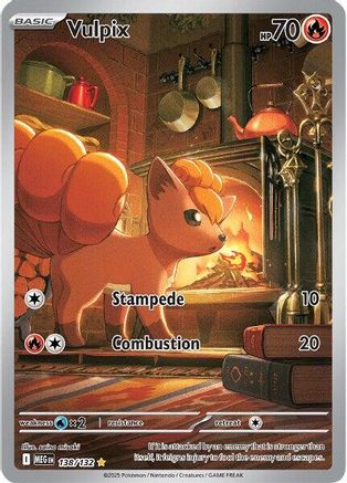 Vulpix 138/132 - Illustration Rare - Holofoil