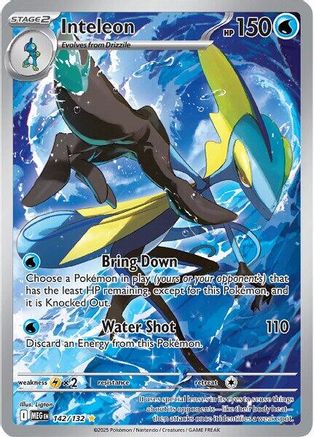 Inteleon 142/132 - Illustration Rare - Holofoil